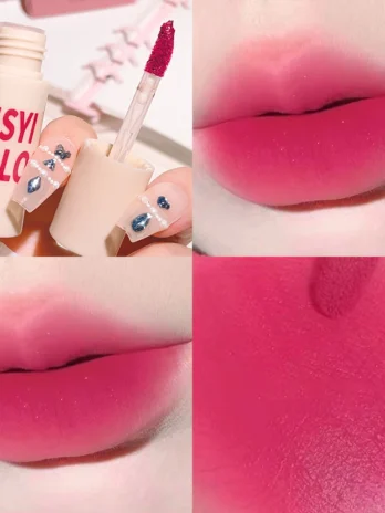 6-Color Matte Velvet Lip Glaze...