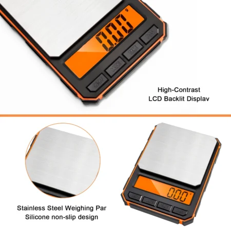 ⁦Kitchen Mini Scales High Precision⁩ - الصورة ⁦2⁩