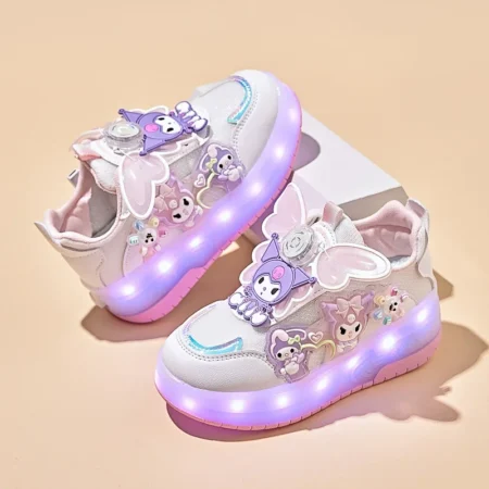 LED 2-Wheel Kids Roller Shoes – Detachable Skates for Boys & Girls - Image 3