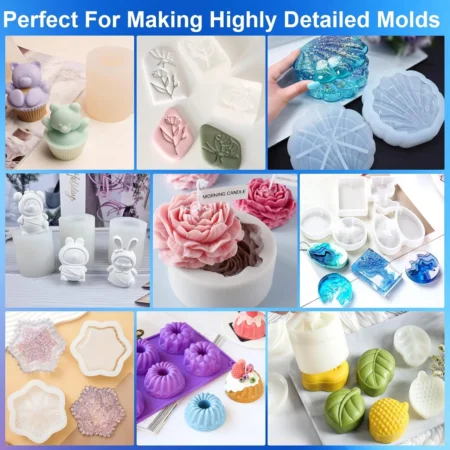 16.9oz Super Elastic Liquid Silicone for Mold Making - Image 2