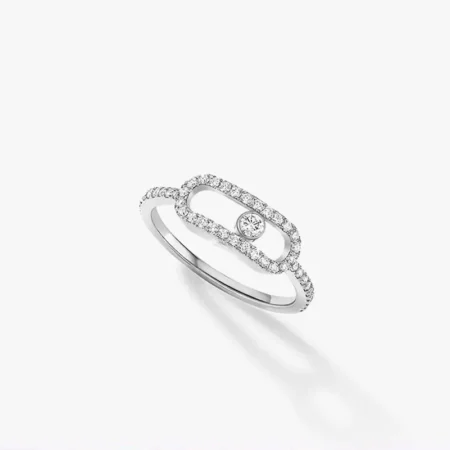 Classic Luxury Geometric CZ Cuff Bracelet – Fashion Stainless Steel Bangle for Women