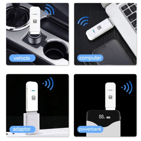 ⁦USB Dongle WiFi Router⁩ - الصورة ⁦6⁩