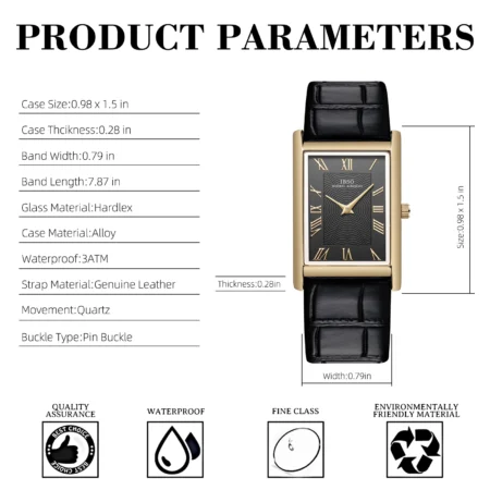 Unisex Seiko Movement Watch - Image 5