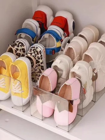 1pc Acrylic Kids Shoe Organize...