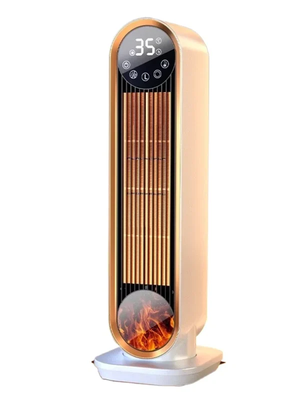 سخان شمسي من الجرافين موفر للطاقة | مروحة تدفئة كهربائية ذكية مع تحكم في درجة الحرارة