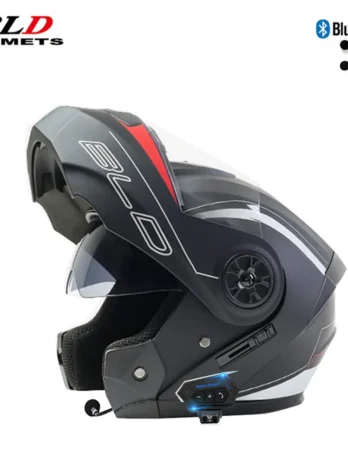 Modular Motorcycle Helmet Doub...