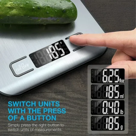 ⁦Digital Kitchen Scale 5kg/10kg⁩ - الصورة ⁦2⁩