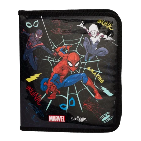 ⁦Smiggle Marvel Spider-Man School Set – Backpack, Lunch Bag, Wallet & Stationery Gifts for Kids⁩ - الصورة ⁦6⁩
