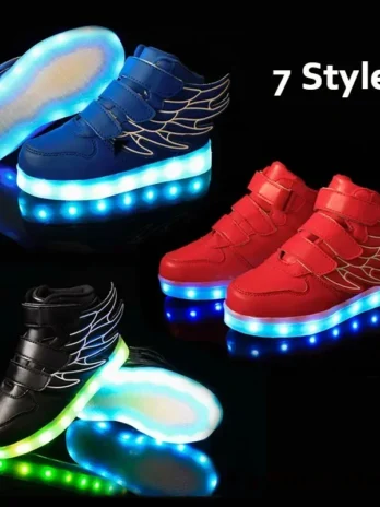 Size 25-37 Children Glowing Sn...
