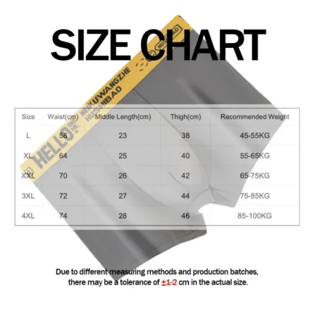 4Pcs Men's Boxer Underwear Solid Color - Image 2