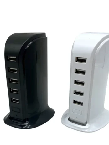 5-Port USB Charging Station 5V...