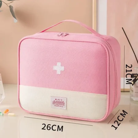 Portable Medicine Storage Bag – Large Capacity Travel First Aid Organizer - Image 2