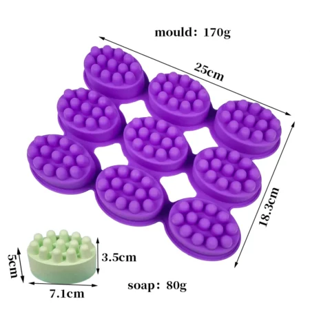 Silicone Soap Molds DIY Handmade - Image 6