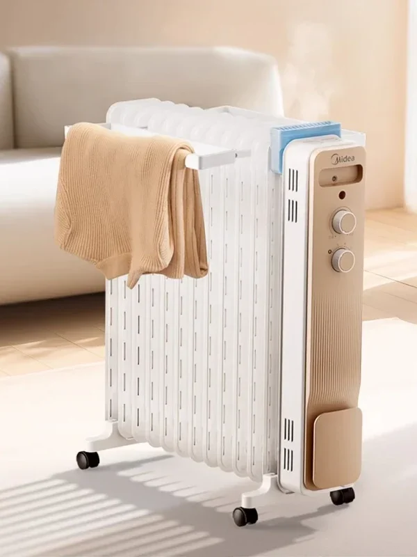 مدفأة زيت موفرة للطاقة مع تحكم ذكي في درجة الحرارة لتدفئة المنزل