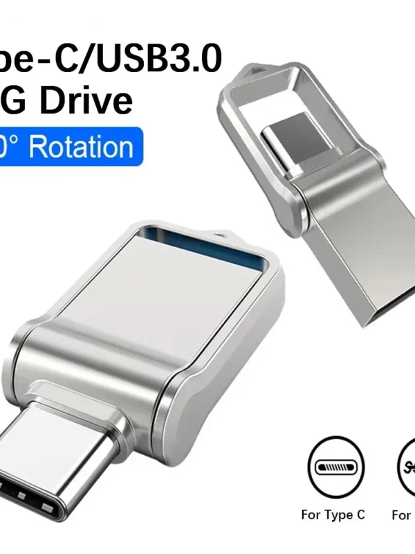 Original Type C USB Flash Drives 512GB 1TB Pendrive High Speed USB 3.0 Pen