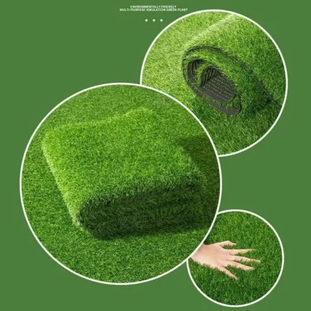 50*100cm Artificial Plant Lawn Carpet Natural Landscape Decoration Garden Simulation Fake Moss Lawn Turf Green Grass Wholesal