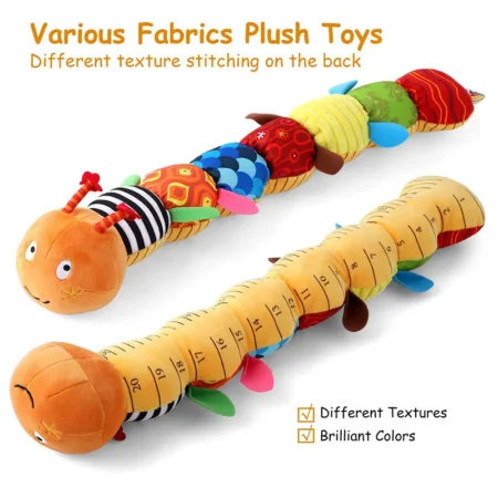 Caterpillar Worm Soft Infant Plush Toys - Image 5
