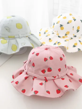 Baby Girl Cotton Bucket Hat | ...
