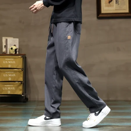 Soft Lyocell Fabric Men's Pants - Image 2