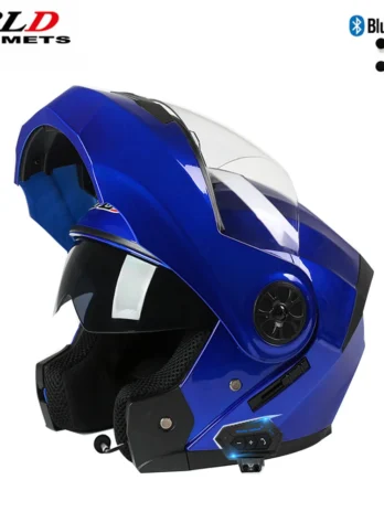 Modular Motorcycle Helmet Doub...