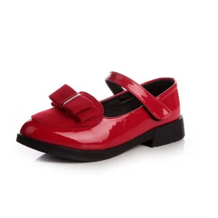 Girls Princess Flats with Bowknot – Classic Mary Jane Shoes, British Style Kids Dress Shoes (Sizes 27-38) - Image 4