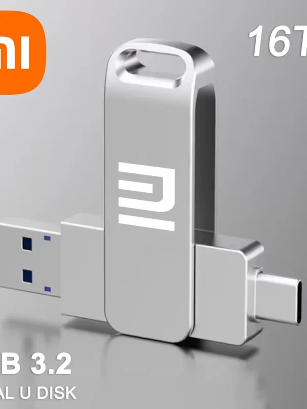 محرك أقراص فلاش USB 3.2 عالي السرعة من شاومي بسعة 16 تيرابايت