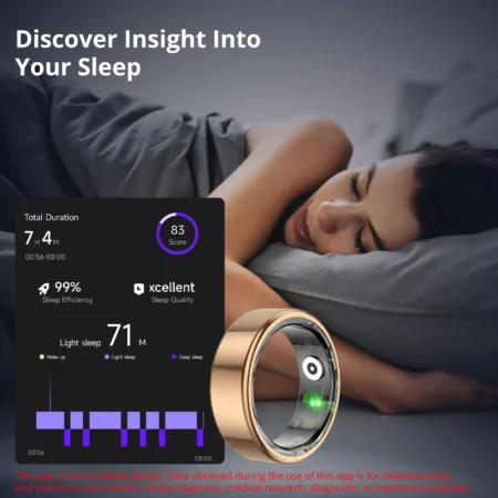2024 COLMI R02 Smart Ring with Charging Case - Image 2