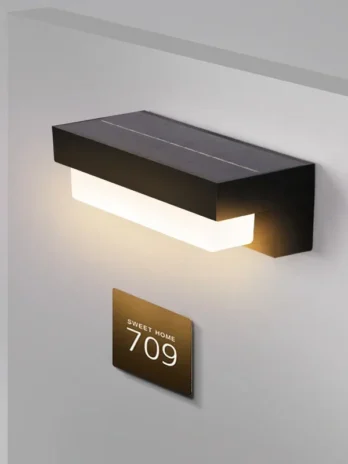 LED Outdoor Solar Wall Lights ...