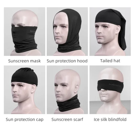 ROCKBROS Summer Face Scarf Neck Sun Protection - Image 4