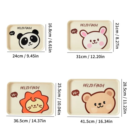 WORTHBUY Food Storage Tray Rectangular - Image 6