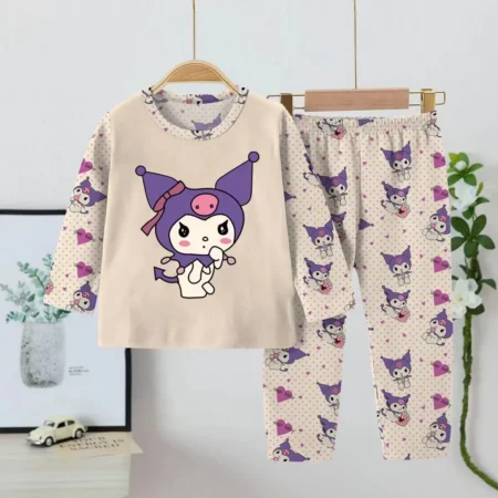 Anime Cinnamoroll Kids Pajama Set – Soft, Breathable Nightwear for Boys & Girls - Image 4