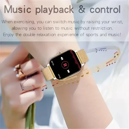 ⁦KESHUYOU 2025 Smart Watch – Bluetooth Calling & Health Monitor for Men & Women⁩ - الصورة ⁦2⁩
