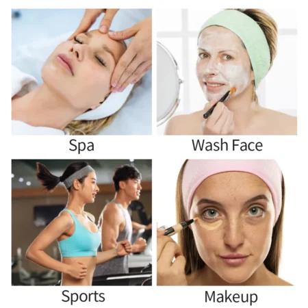 ⁦Adjustable Lash Extension Headband – For Makeup, Facial, & Spa Use⁩ - الصورة ⁦4⁩