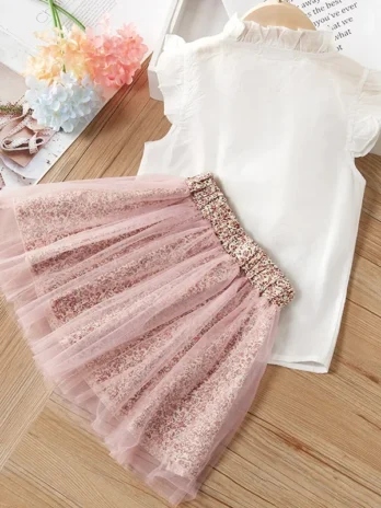 2024 Girls Summer Clothing Set...