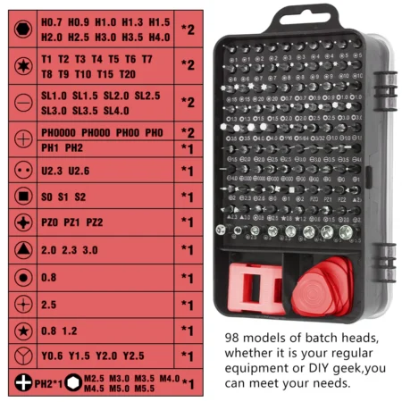 115 in 1 Precision Screwdriver Set Multifunctional - Image 4