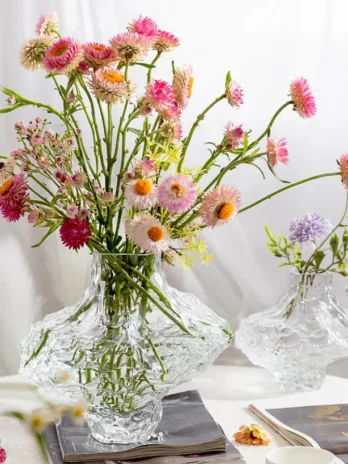 Nordic Frosted Glass Vase – ...