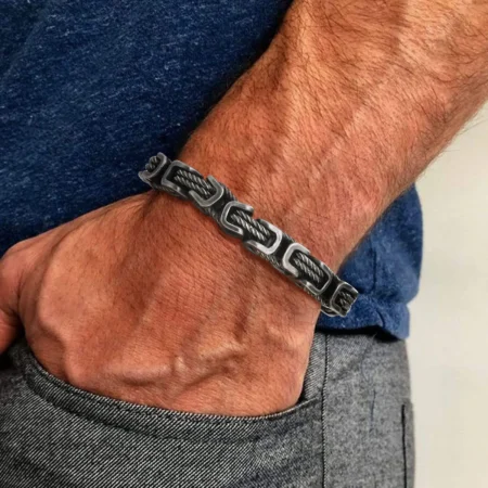 ⁦Vintage Bracelets for Men⁩ - الصورة ⁦2⁩
