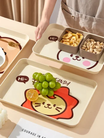 WORTHBUY Food Storage Tray Rec...