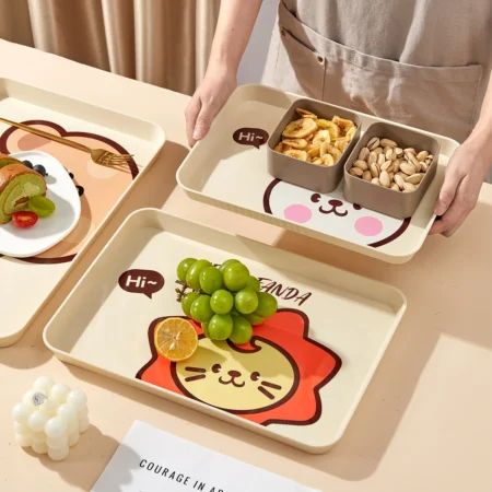 WORTHBUY Food Storage Tray Rectangular