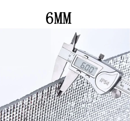 ⁦Window Sun Shade Film – Aluminum Foil UV Protection & Heat Insulation⁩ - الصورة ⁦5⁩