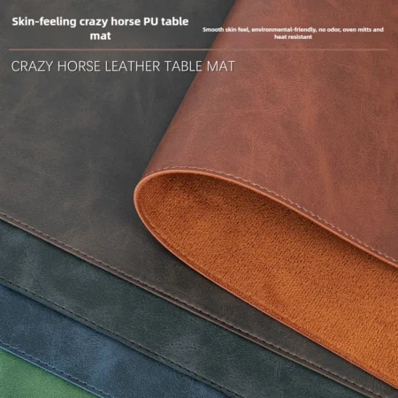 Waterproof PU Desk Pad – Large Non-Slip Mouse Mat for Laptop & Keyboard