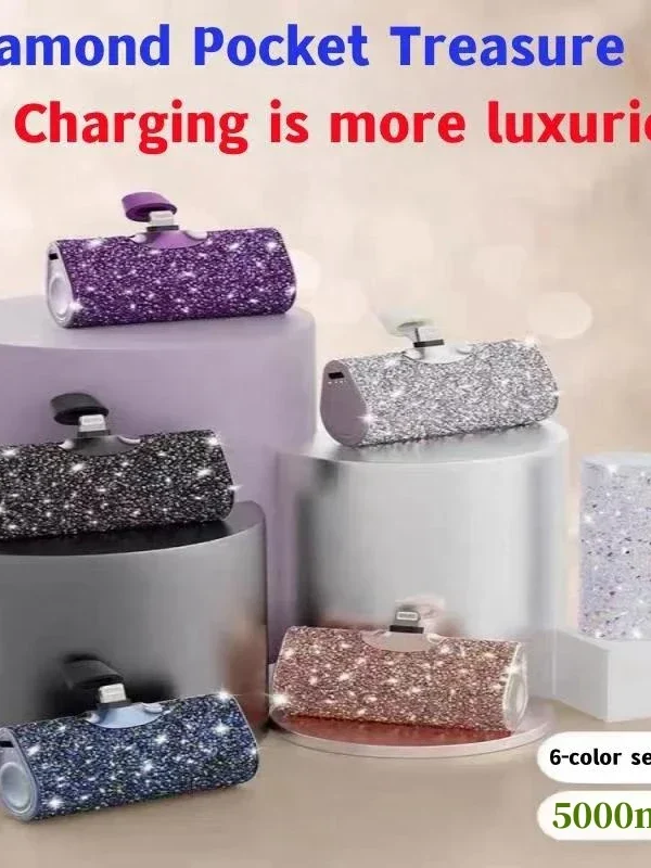 Shiny Mini Smart Power Bank 5000mAh