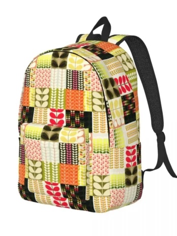 Floral Retro Laptop Backpack