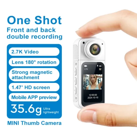 Action Rotating Lens Camera