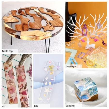 1:1 Ratio Epoxy Resin Kit Anti-Yellowing Newly Formulated Crystal Clear - Image 5
