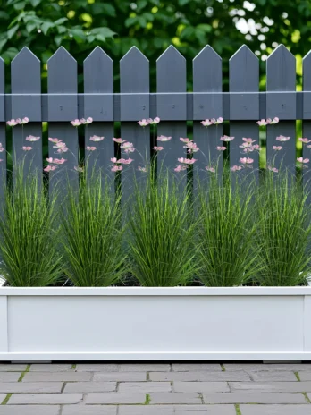 4pcs Artificial Green Plants