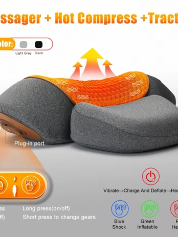 Hot Compress Electric Neck Mas...