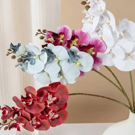 Artificial Silk Moth Orchid – Wedding, Home & Garden Decor, DIY Bouquets & Gift Boxes - Image 2
