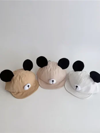 Cute Bear Ear Baby Hat for Kid...