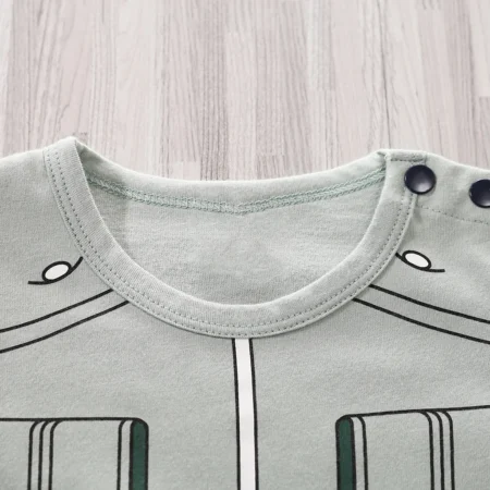⁦Anime Cotton Soft Summer Baby Jumpsuit⁩ - الصورة ⁦3⁩